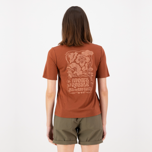 Mons Royale - Women's Icon Merino T-Shirt - Sienna
