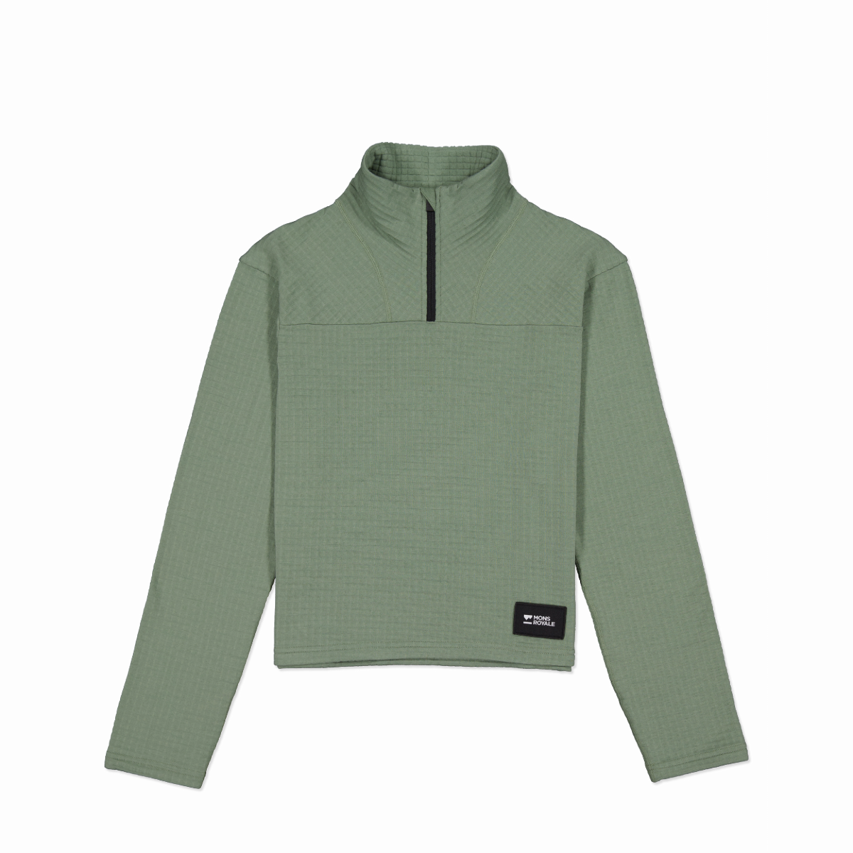 Mons Royale - Women's Offgrid Merino Fleece Long Sleeve - Willow