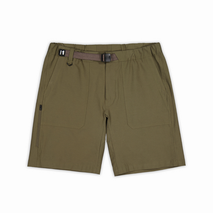 Mons Royale - Men's Escapade Shorts - Dark Olive - Futureproof.life