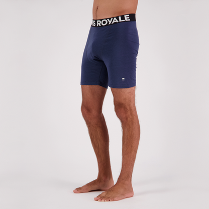 Mons Royale - Men's Hold 'em Merino Boxer - Midnight - Futureproof.life