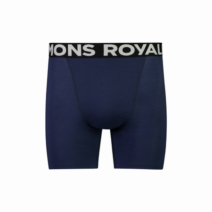 Mons Royale - Men's Hold 'em Merino Boxer - Midnight - Futureproof.life