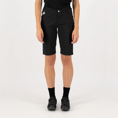 Mons Royale - Women's Diversion Merino Trail Shorts - Black - Futureproof.life