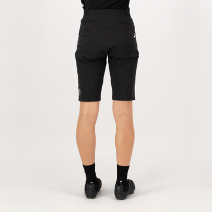 Mons Royale - Women's Diversion Merino Trail Shorts - Black - Futureproof.life