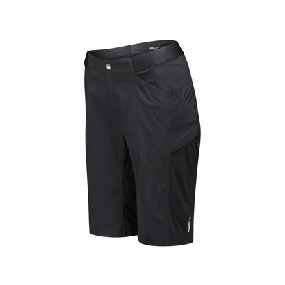 Mons Royale - Women's Diversion Merino Trail Shorts - Black - Futureproof.life