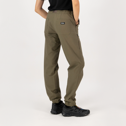 Mons Royale - Women's Escapade Pants - Dark Olive - Futureproof.life