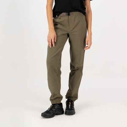 Mons Royale - Women's Escapade Pants - Dark Olive - Futureproof.life