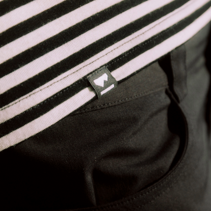 Mons Royale - Women's Icon Merino Long Sleeve - MR Stripe - Futureproof.life