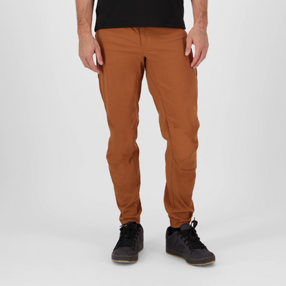 Mons Royale (Sample) - Men's Diversion Merino Trail Pants - Caramel - Futureproof.life