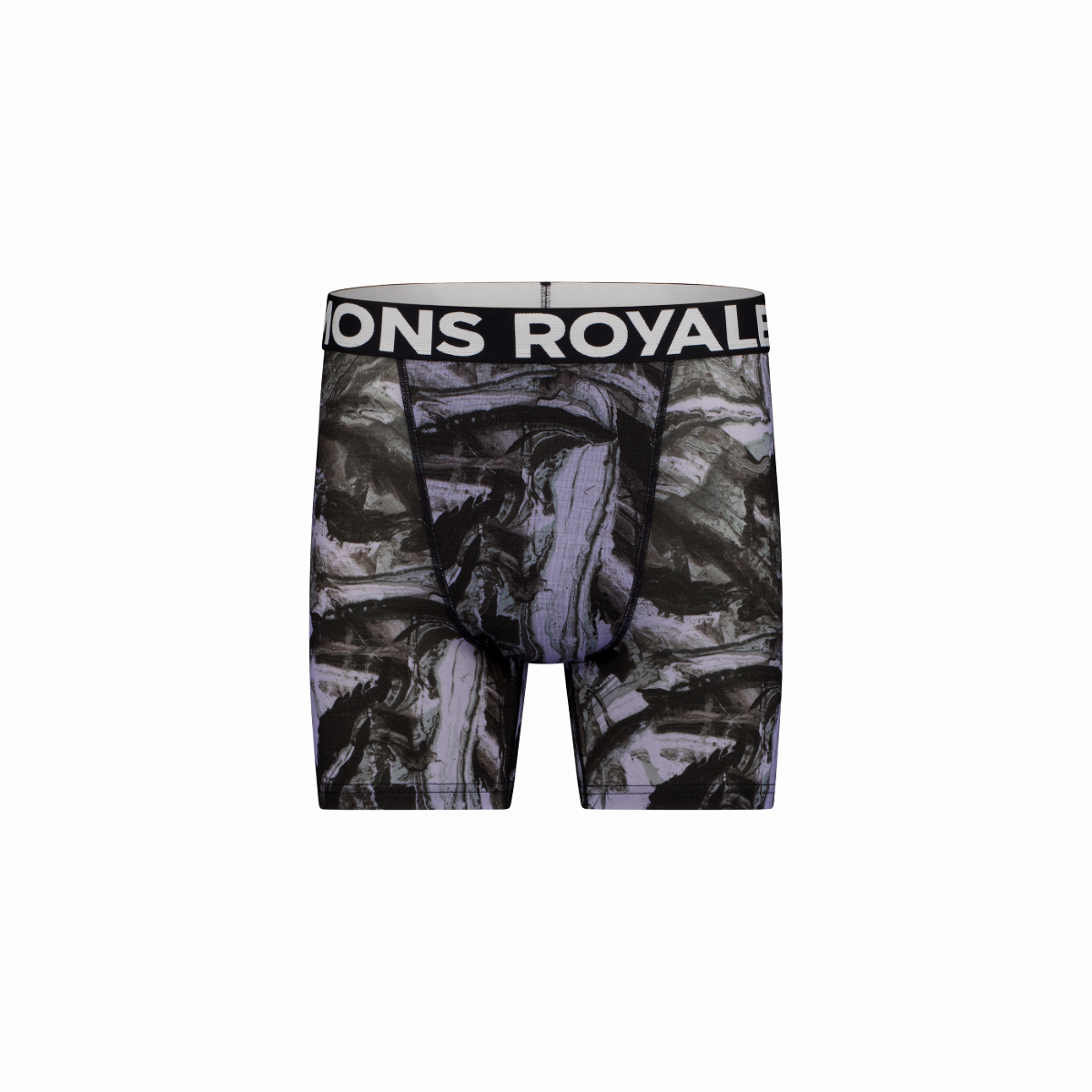 Mons Royale (Sample) - Men's Hold 'em Merino Boxer - Rock Camo
