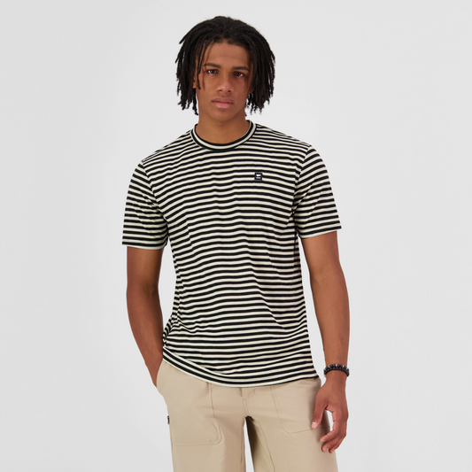 Mons Royale - Men's Icon Merino Classic T-Shirt - MR Stripe