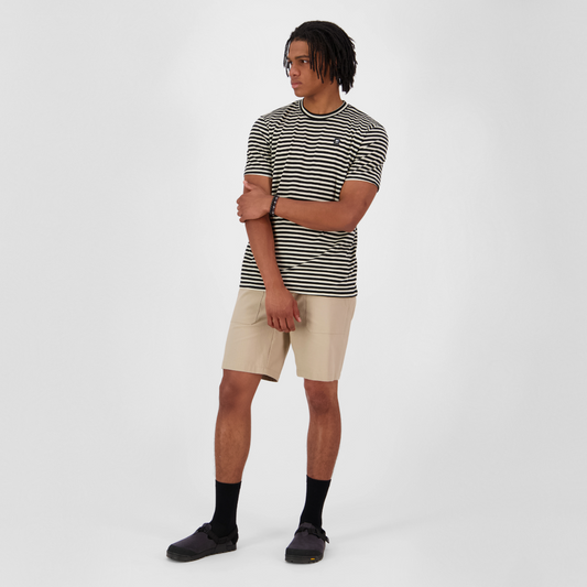 Mons Royale - Men's Icon Merino Classic T-Shirt - MR Stripe