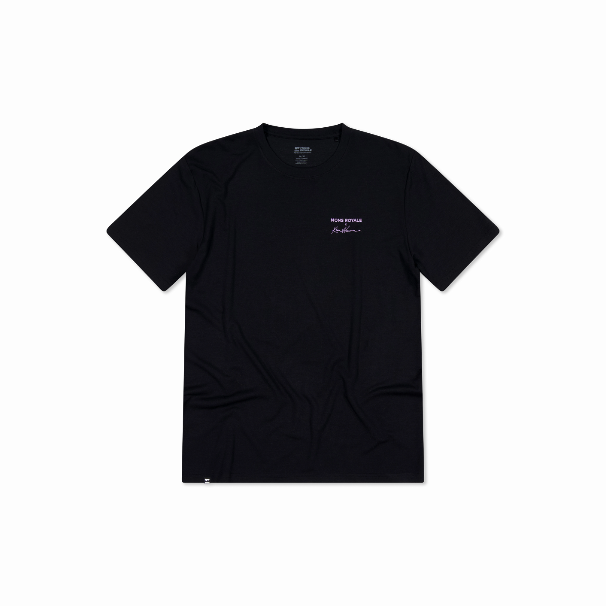 Mons Royale (Sample) - Men's Icon Merino T-Shirt - Black - Futureproof.life