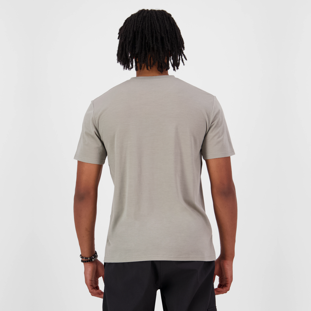 Mons Royale (Sample) - Men's Icon Merino T-Shirt - Dried Sage - Futureproof.life