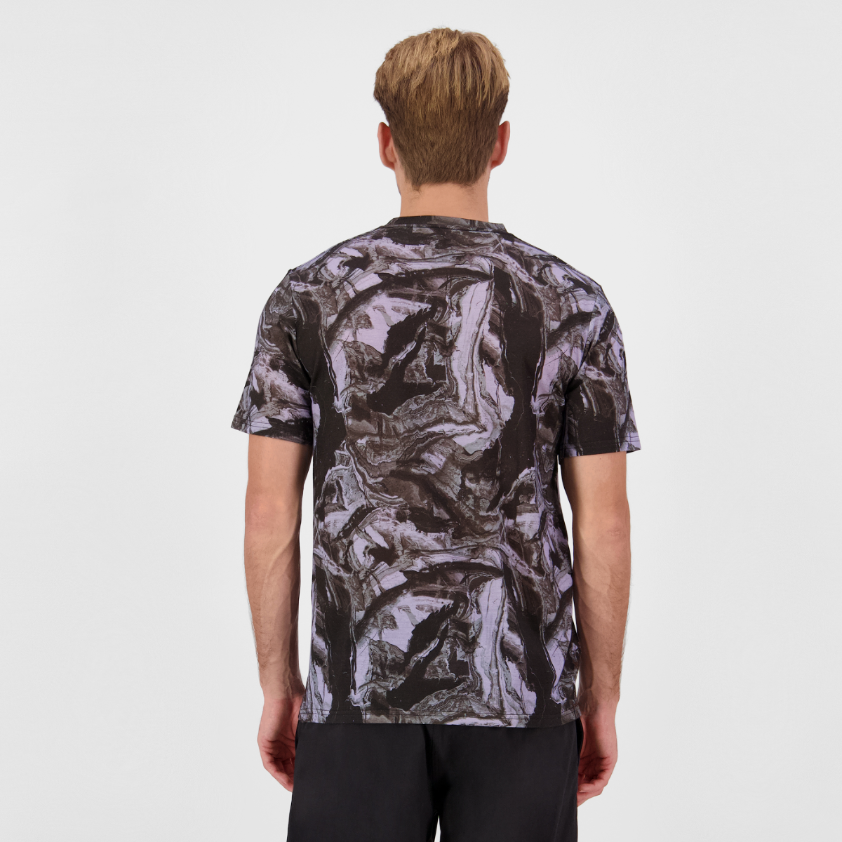Mons Royale (Sample) - Men's Icon Merino T-Shirt - Rock Camo - Futureproof.life