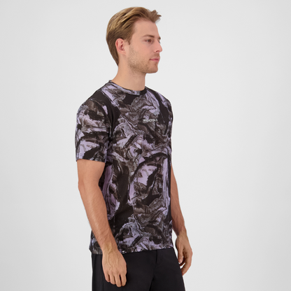 Mons Royale (Sample) - Men's Icon Merino T-Shirt - Rock Camo - Futureproof.life