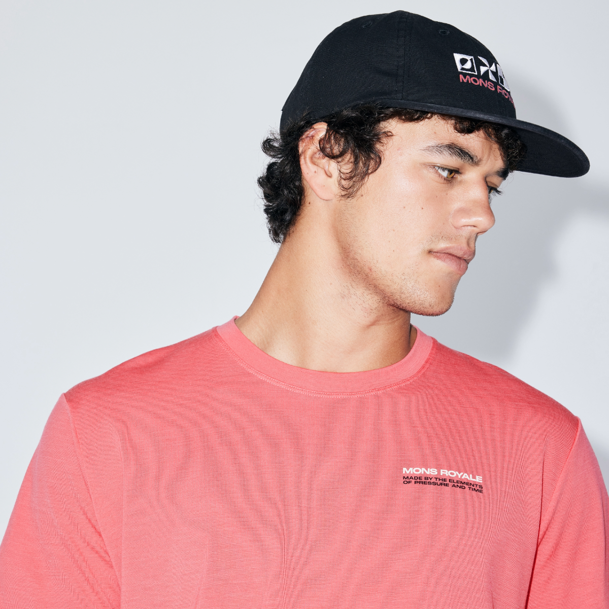 Mons Royale (Sample) - Men's Icon Merino T-Shirt - Watermelon