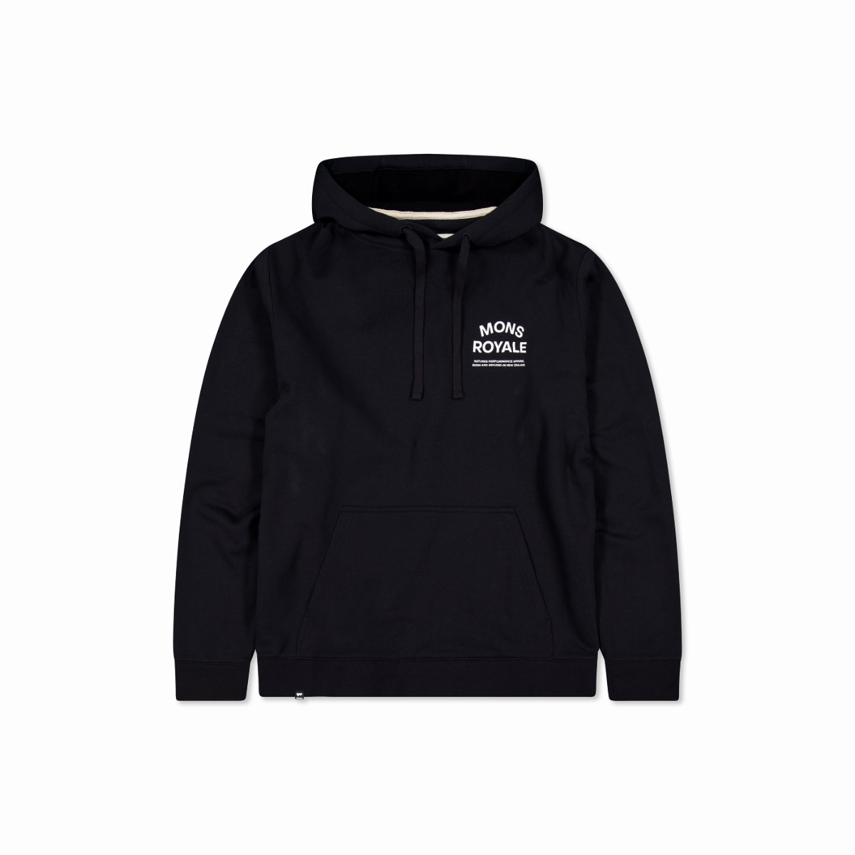 Mons Royale (Sample) - Men's Inversion Merino Hoodie - Black