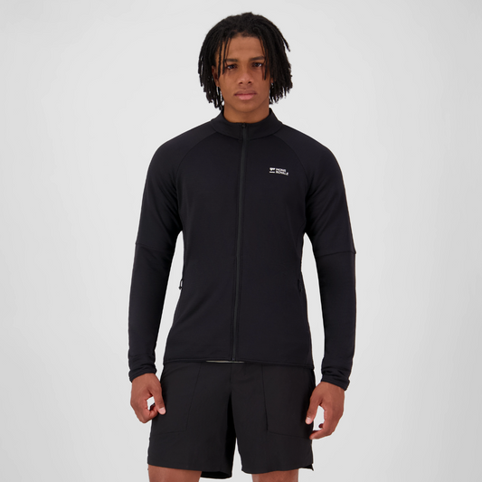 Mons Royale (Sample) - Men's Quad Merino Fleece Jacket - Black