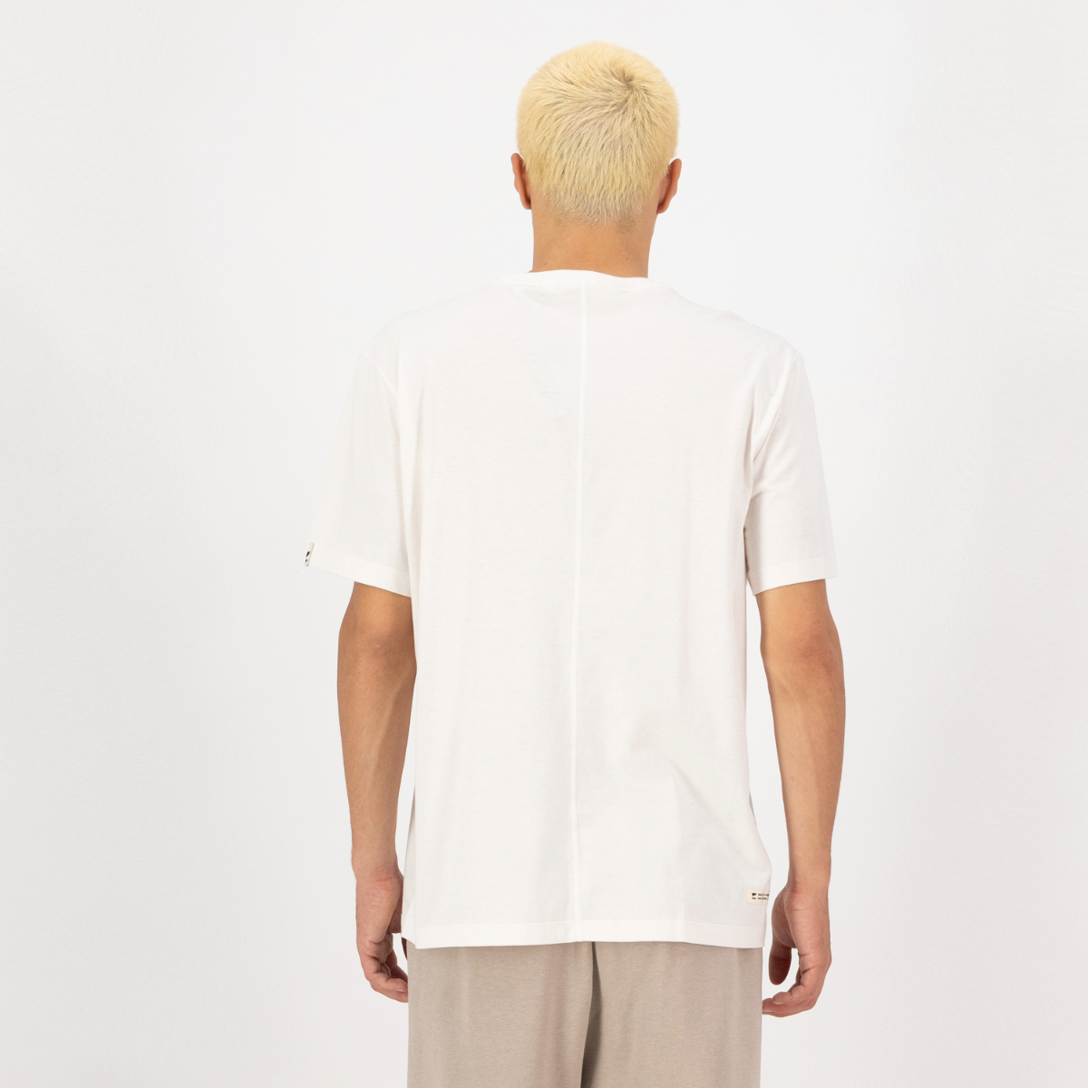 Mons Royale (Sample) - Men's Yonder Merino Organic Cotton T-Shirt - Vintage White