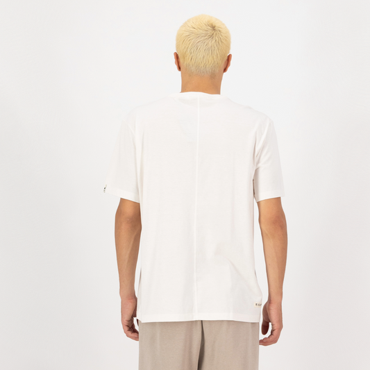 Mons Royale (Sample) - Men's Yonder Merino Organic Cotton T-Shirt - Vintage White