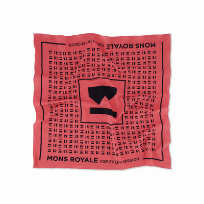 Mons Royale (Sample) - Unisex Renegade Merino Bike Bandana - Watermelon
