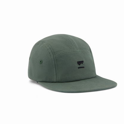 Mons Royale (Sample) - Unisex Ridgeline 5 Panel Cap - Cypress
