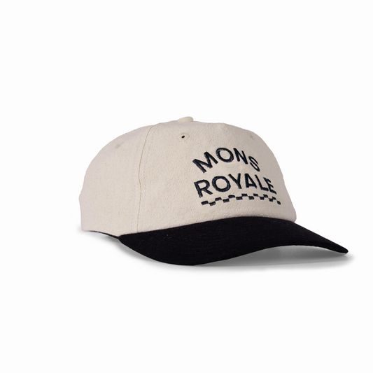 Mons Royale (Sample) - Unisex Shifty Cap - Oatmeal/Black