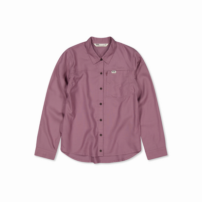 Mons Royale (Sample) - Women's AT Merino Long Sleeve Shirt - Sierra Pink
