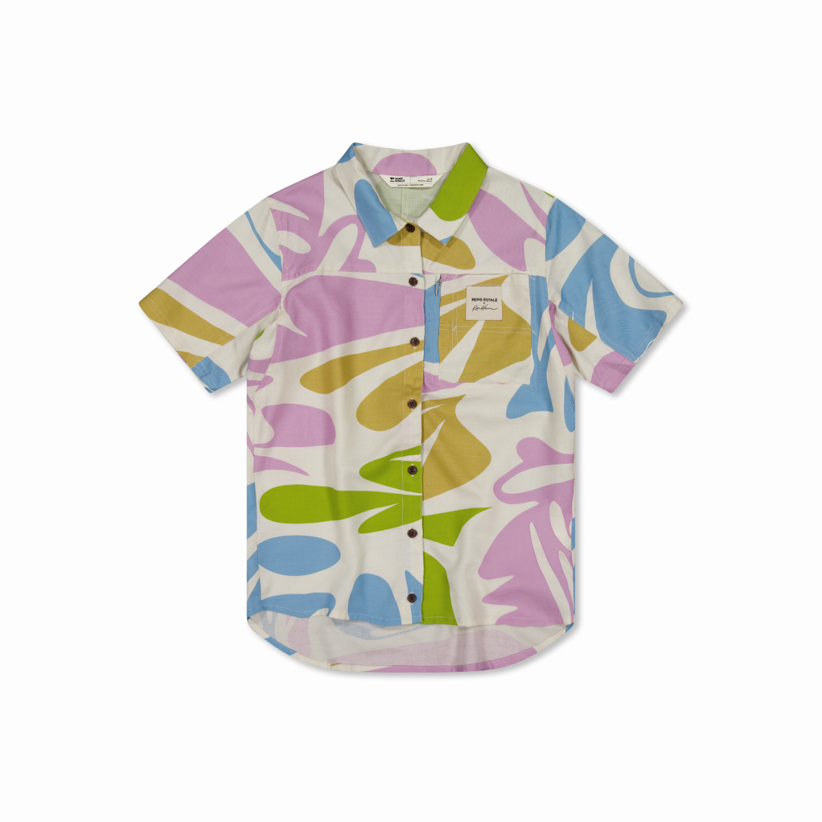 Mons Royale (Sample) - Women's AT Merino Short Sleeve Shirt - Natures Odyssey