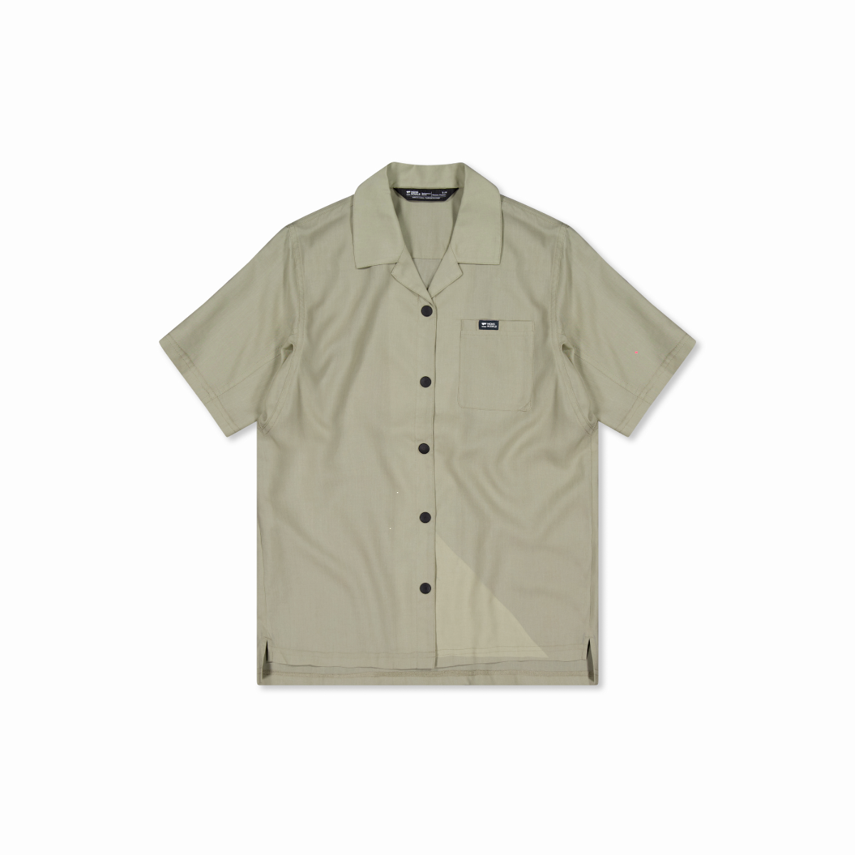 Mons Royale (Sample) - Women's Breezer Merino Short Sleeve Shirt - Dried Eucalyptus