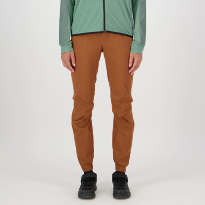 Mons Royale (Sample) - Women's Diversion Merino Trail Pants - Caramel - Futureproof.life