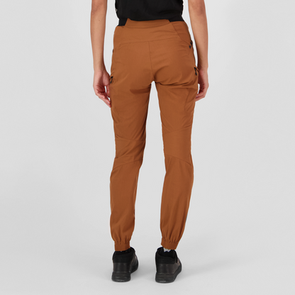 Mons Royale (Sample) - Women's Diversion Merino Trail Pants - Caramel - Futureproof.life