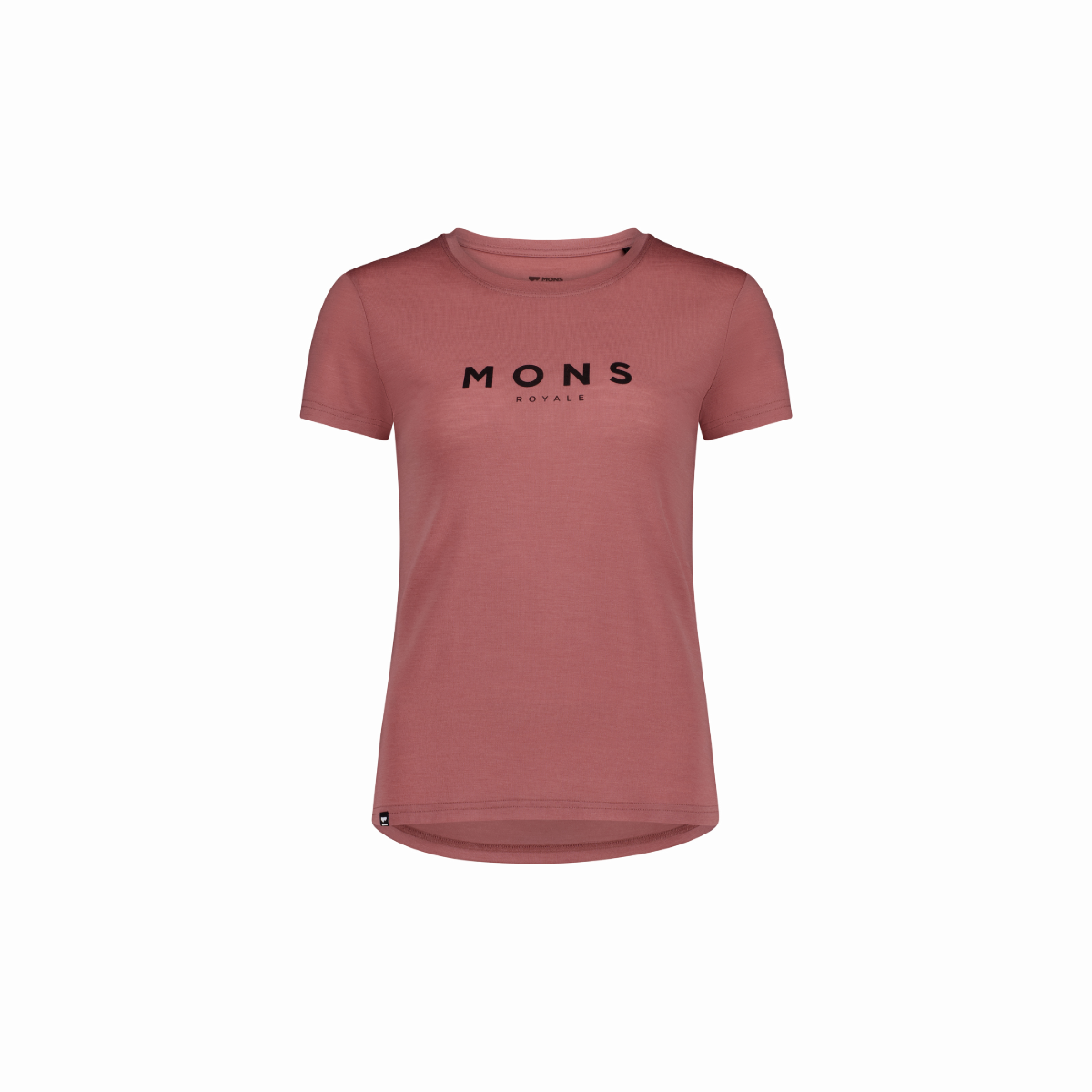 Mons Royale (Sample) - Women's Icon Merino Classic T-Shirt - Canyon Rose