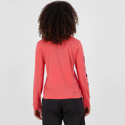 Mons Royale (Sample) - Women's Icon Merino Long Sleeve - Watermelon