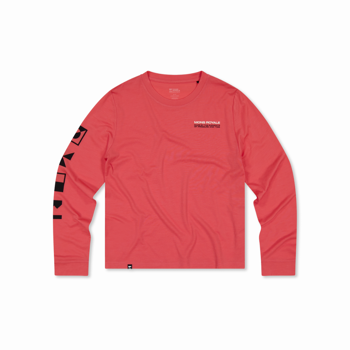 Mons Royale (Sample) - Women's Icon Merino Long Sleeve - Watermelon