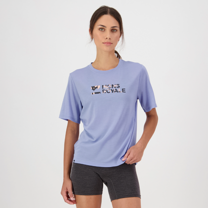 Mons Royale (Sample) - Women's Icon Merino T-Shirt - Skyline - Futureproof.life