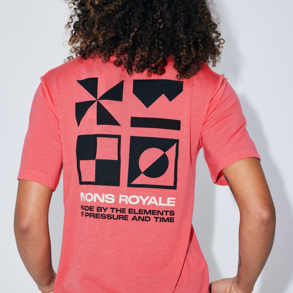Mons Royale (Sample) - Women's Icon Merino T-Shirt - Watermelon - Futureproof.life