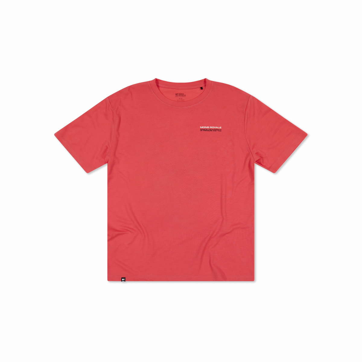 Mons Royale (Sample) - Women's Icon Merino T-Shirt - Watermelon - Futureproof.life