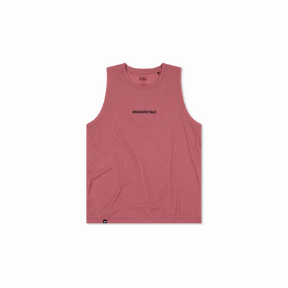 Mons Royale (Sample) - Women's Icon Merino Tank - Canyon Rose