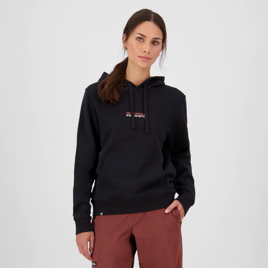 Mons Royale (Sample) - Women's Inversion Merino Hoodie - Black