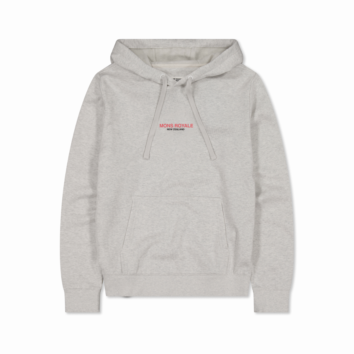Mons Royale (Sample) - Women's Inversion Merino Hoodie - Light Grey Heather