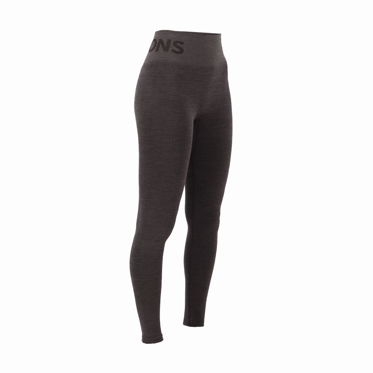 Mons Royale (Sample) - Women's Solace Merino Seamless Legging - Forged Iron