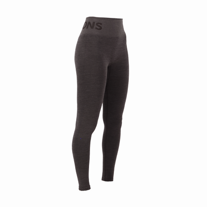 Mons Royale (Sample) - Women's Solace Merino Seamless Legging - Forged Iron