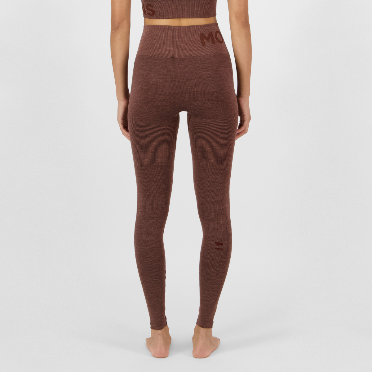 Mons Royale (Sample) - Women's Solace Merino Seamless Legging - Henna