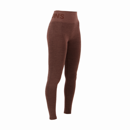 Mons Royale (Sample) - Women's Solace Merino Seamless Legging - Henna