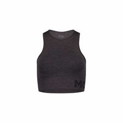Mons Royale (Sample) - Women's Solace Merino Seamless Tank - Forged Iron