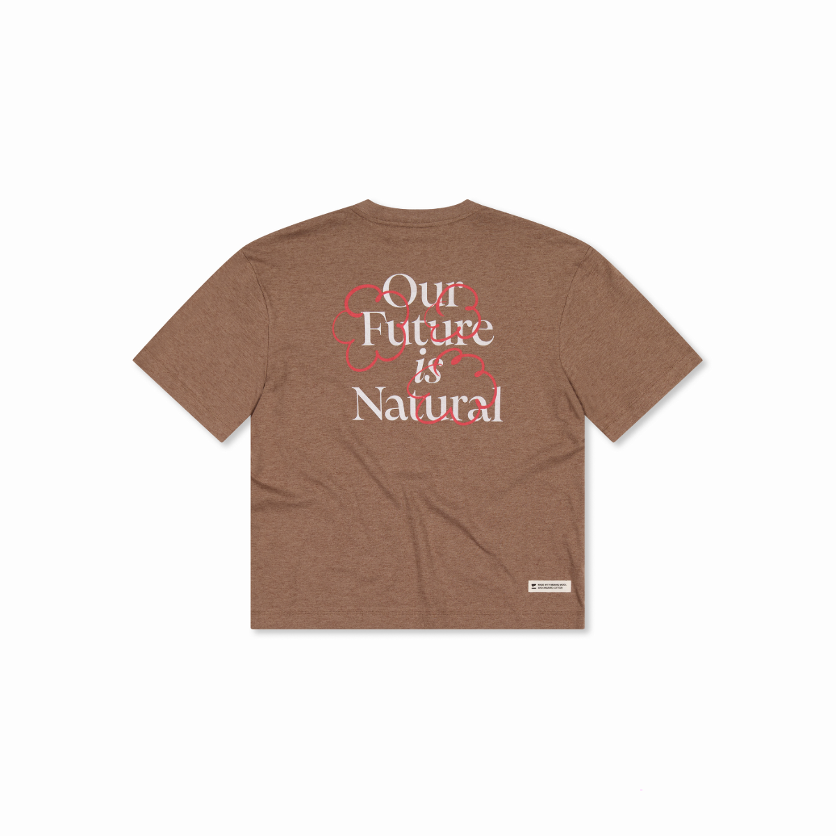 Mons Royale (Sample) - Women's Yonder Merino Organic Cotton T-Shirt - Mocha