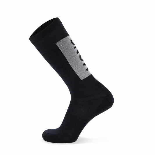 Mons Royale - Unisex Atlas Merino Snow Sock - Black