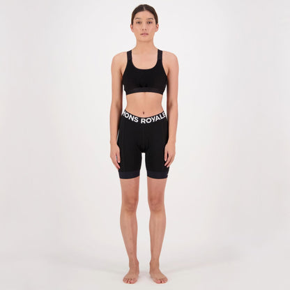 Mons Royale - Women's Epic Merino Shift MTB Liner - Black - Futureproof.life