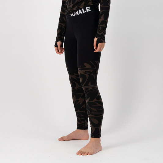 Mons Royale (Sample) - Women's Cascade Merino Flex 200 Legging - Signal Lost Cedar